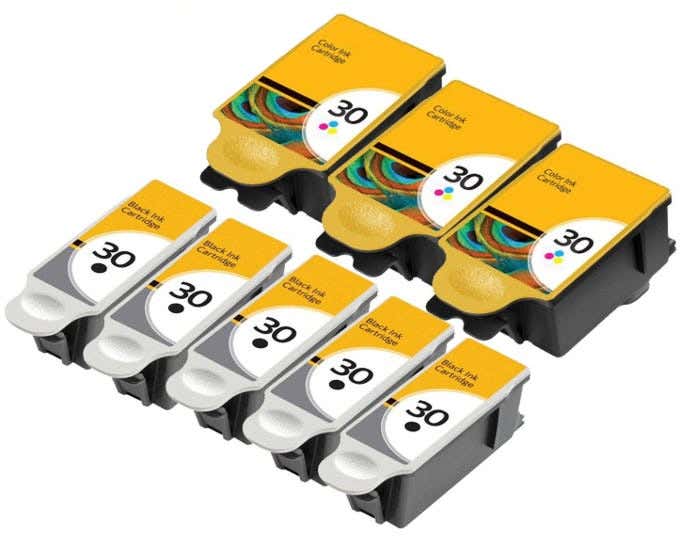Kodak 30XL High-Yield Compatible Ink Cartridge 8-Pack Combo